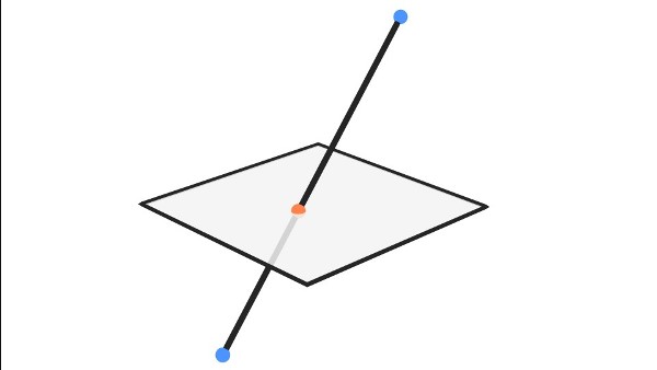 Tìm giao điểm của đường thẳng và mặt phẳng trong hình học không gian